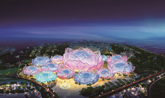 度假綜合體項目旅游規(guī)劃院：?；◢u國際會議城夜景旅游規(guī)劃