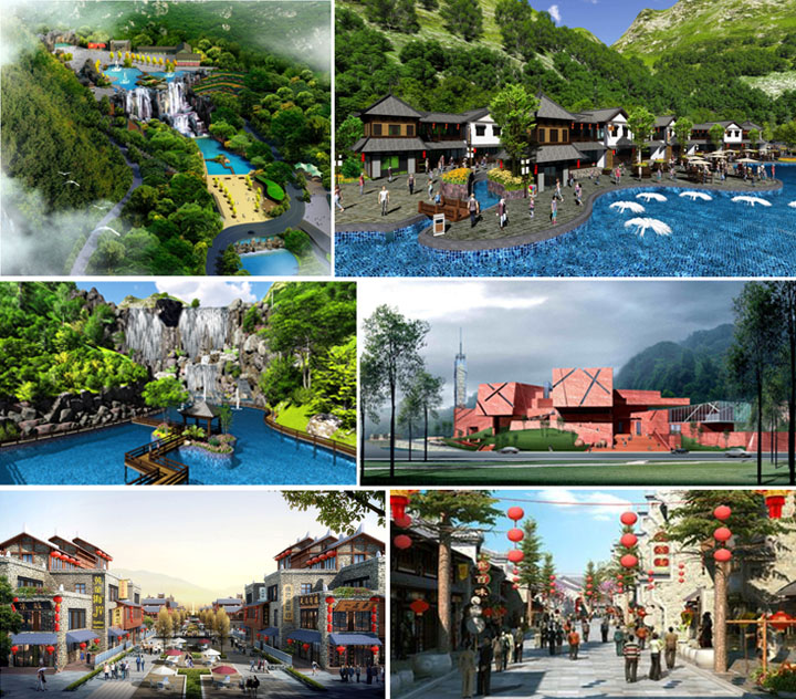 河北狼牙山國際山地旅游度假區(qū)南一門組團(tuán)旅游規(guī)劃意向圖