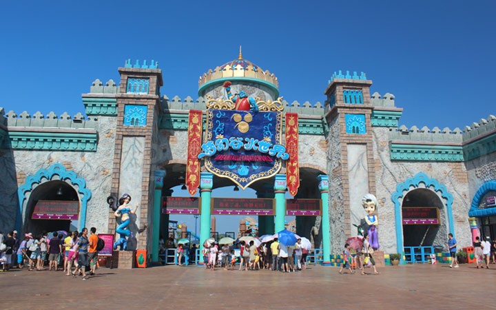 橫店夢(mèng)幻谷水公園大門旅游規(guī)劃