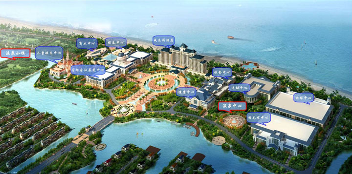 啟東恒大海上威尼斯溫泉項目旅游規(guī)劃空間布局