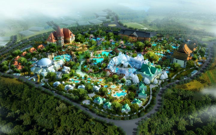 廣東恩平恒大溫泉項目