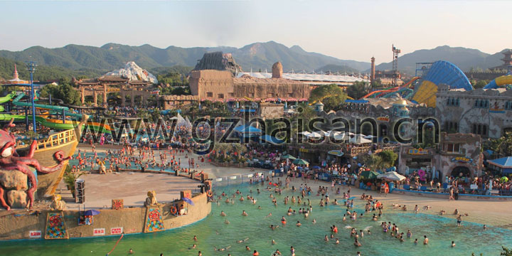 水主題公園項目旅游策劃咨詢公司:橫店夢幻谷水世界現(xiàn)場圖